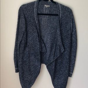 Open Knit Blue Cardigan - Lucky Brand
